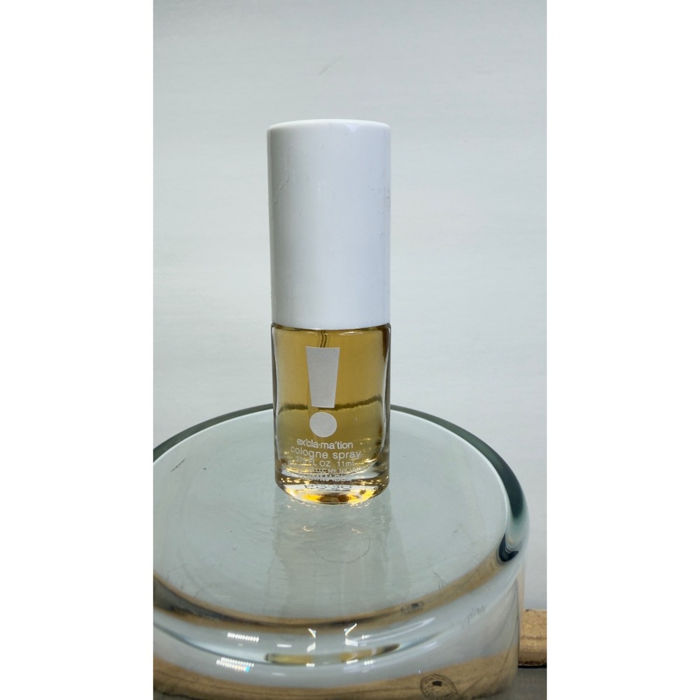 Coty Exclamation Cologne Spray‎ for Women 0.375 fl oz 11ml Vintage Fragrance
